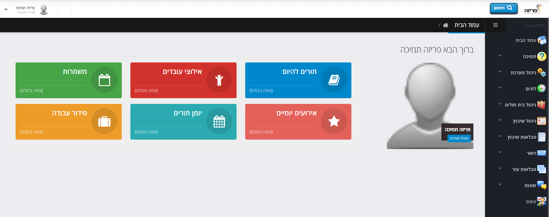 לוח מחוונים